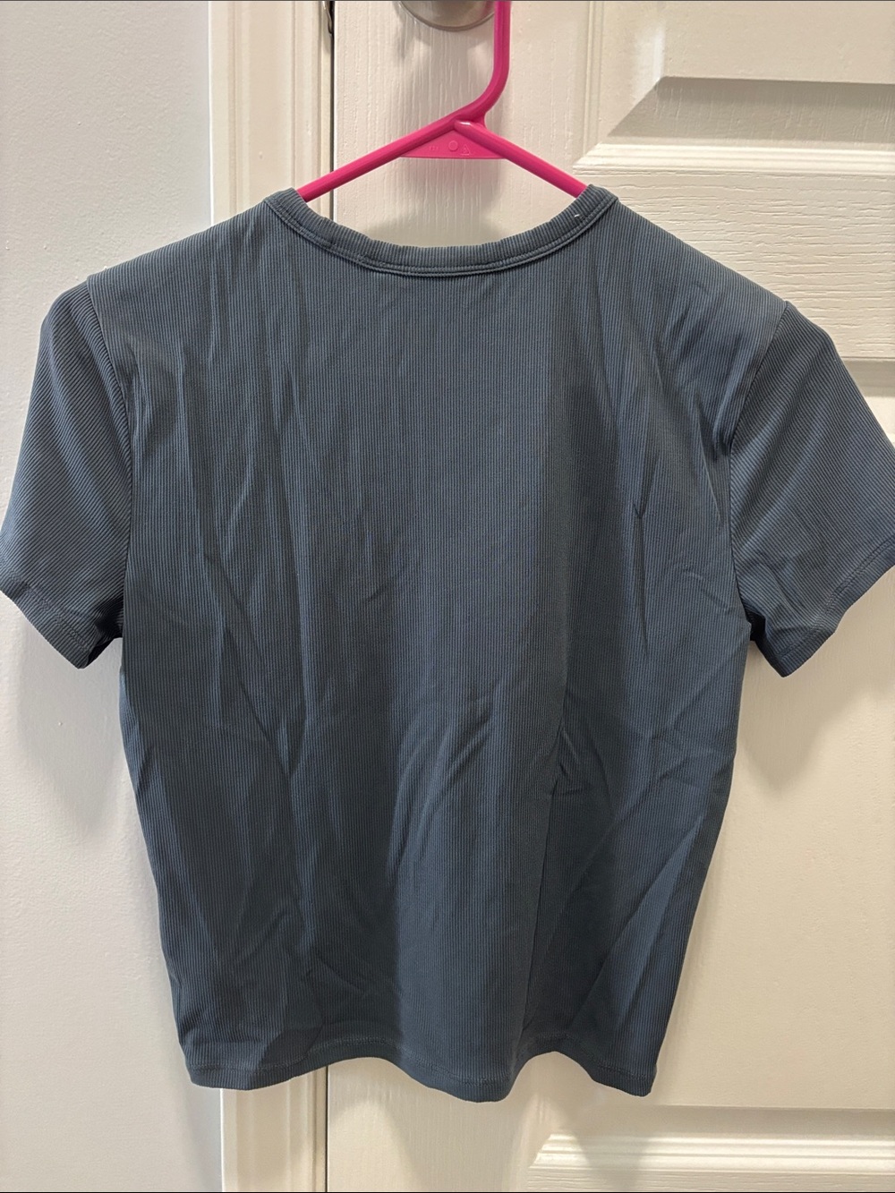 Athleta Signature Rib Crop Tee - Picture 3 of 4